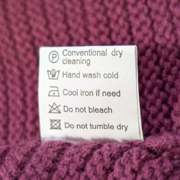 Hooded Pullover Ribbed Sweater Fringe Trimmed V-Neck Hoodie Cotton Blend Tunic - Picture 4 of 16